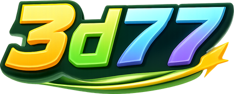 3d77 Philippines online gaming brand logo